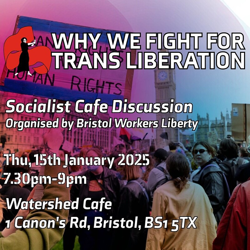 Why We Fight For Trans Liberation at Watershed Café