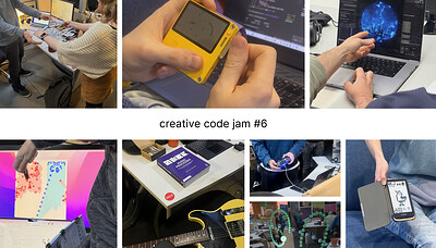 Creative Code Jam #6 at Watershed