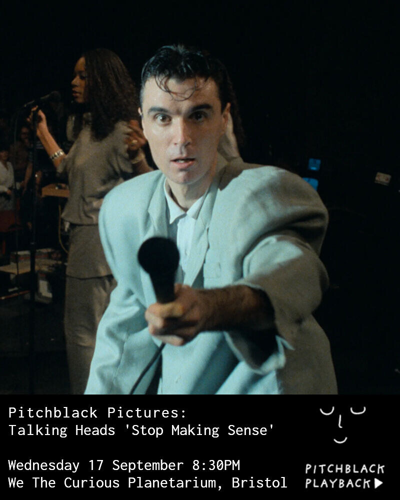 Talking Heads 'Stop Making Sense' at We The Curious Planetarium