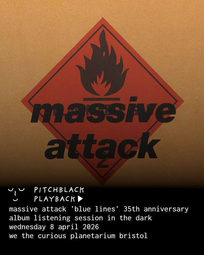 Massive Attack 'Blue Lines' listening session at We The Curious Planetarium