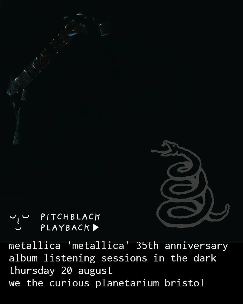 Metallica 'Metallica' at We The Curious Planetarium
