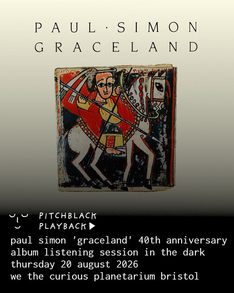 Paul Simon 'Graceland' at We The Curious Planetarium