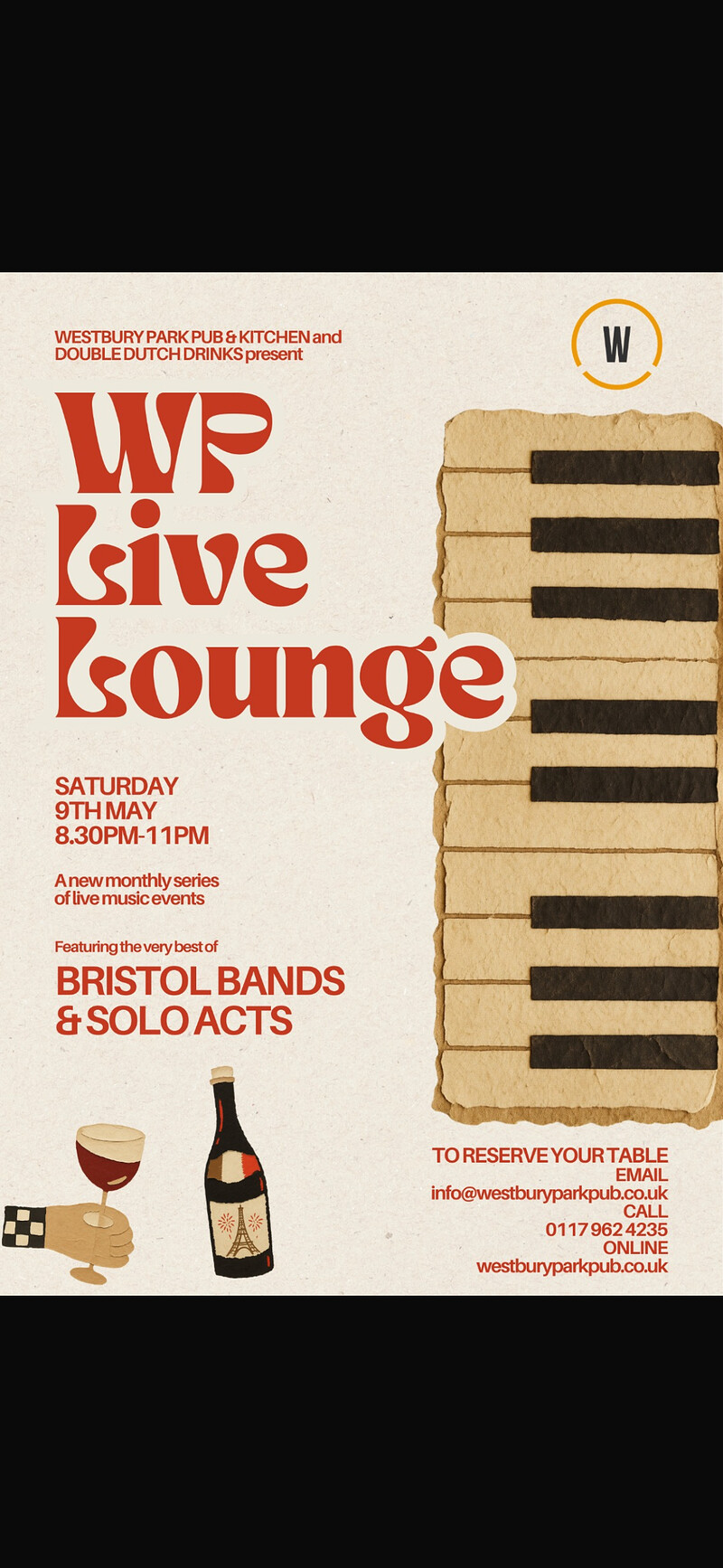 W.P. Lounge at Westbury Park Pub