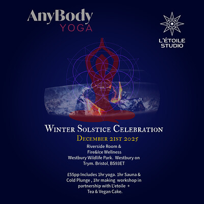 Winter Solstice Yoga, fire & Ice Celebration at Westbury Wildlife PArk