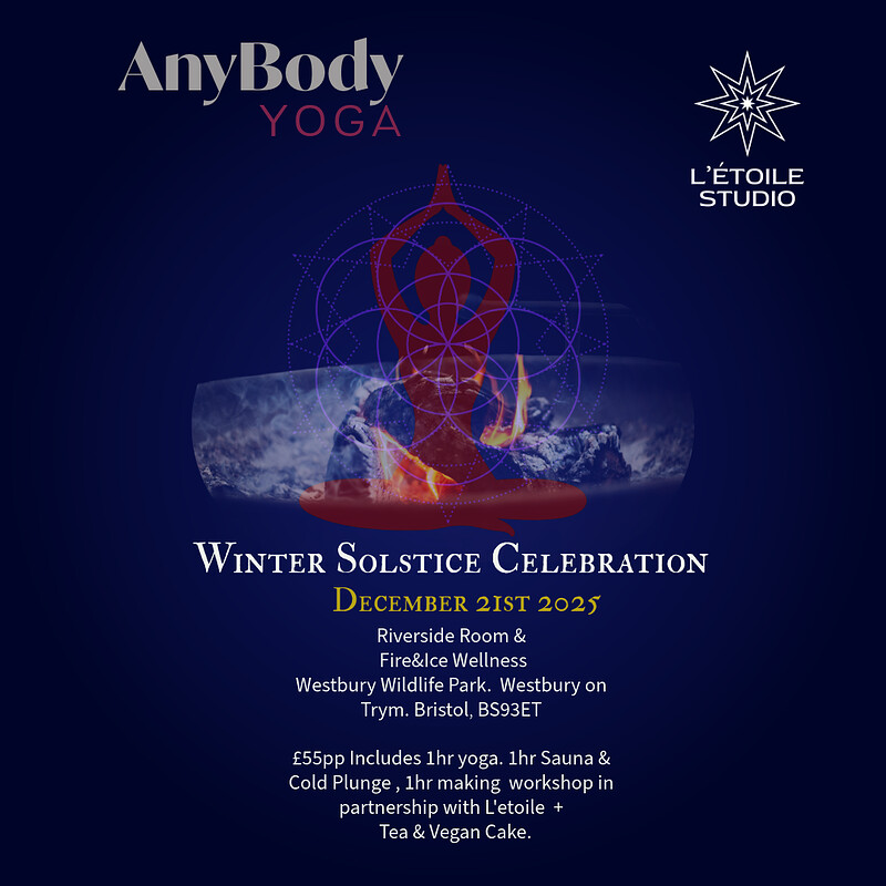 Winter Solstice Yoga, fire & Ice Celebration at Westbury Wildlife PArk