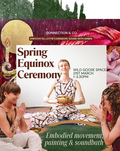 Spring Equinox Ceremony at Wild Goose Space