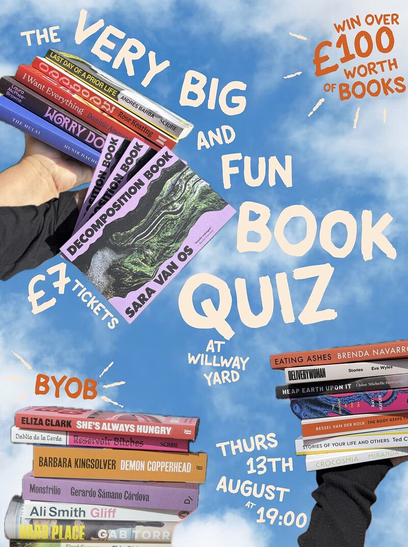 Very Big and Fun Book Quiz by Very Small Bookshop at Willway Yard