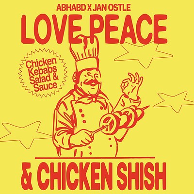 ABHABD x JAN OSTLE - Love, Peace & Chicken Shish at Wilson's Bread Shop
