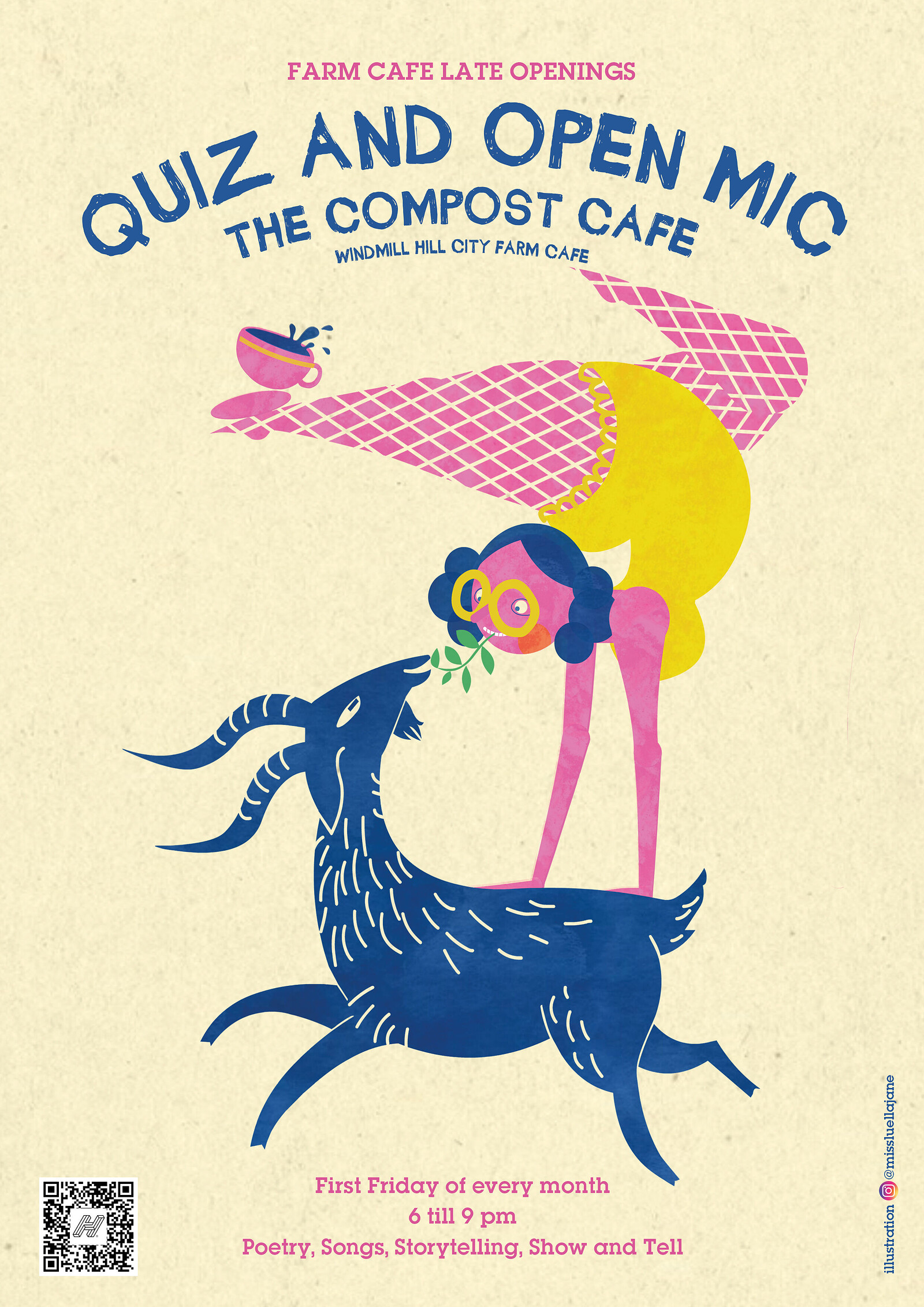Farm Cafe Late Openings: Compost Cafe Quiz & Open Mic at Windmill Hill City Farm Cafe