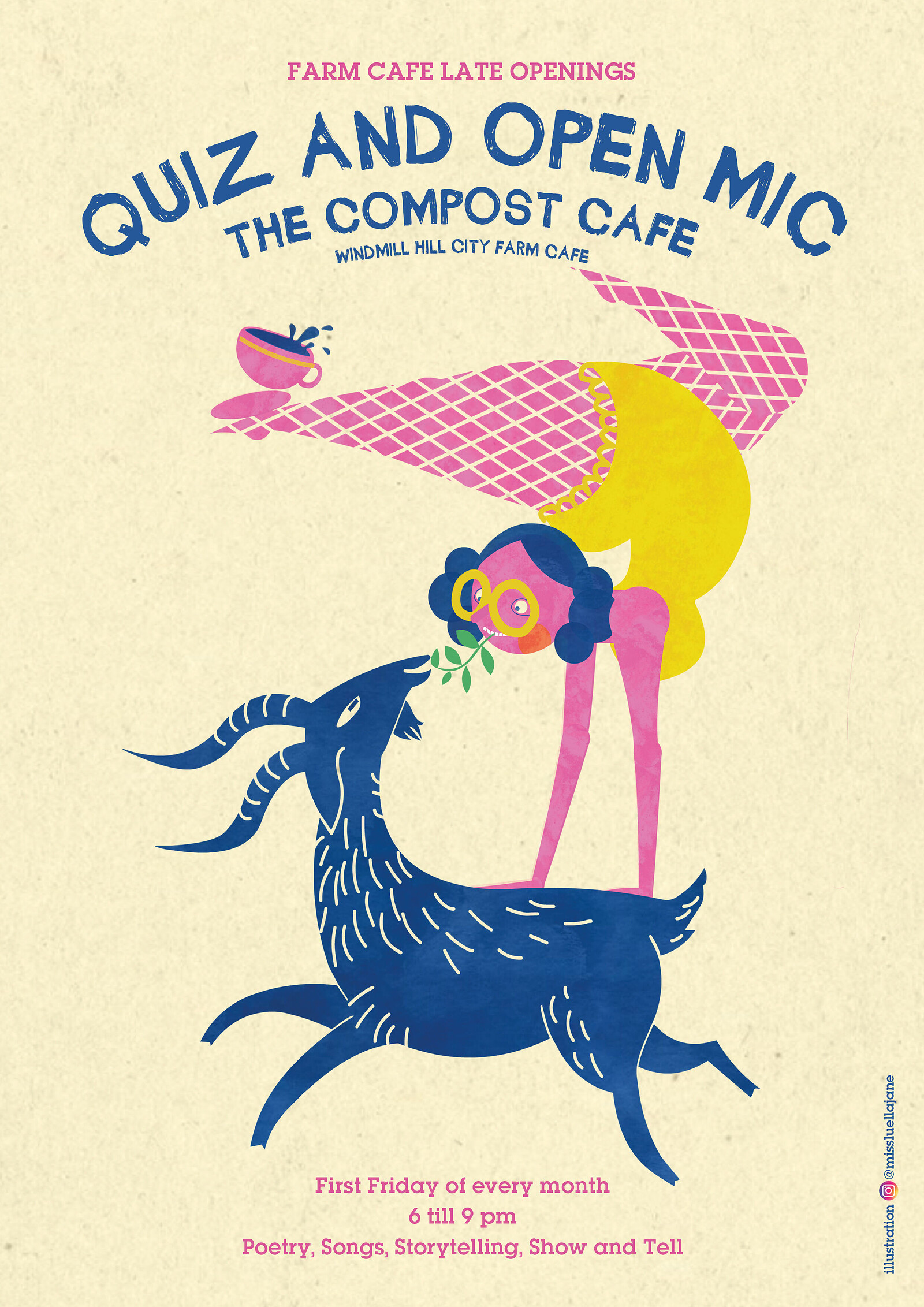 The Compost Cafe: Quiz & Open Mic at Windmill Hill City Farm