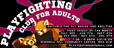 Playfighting Club for Adults at Windmill Hill Community Centre Vivian Street, Bristol, Bristol BS3 4LW, UK