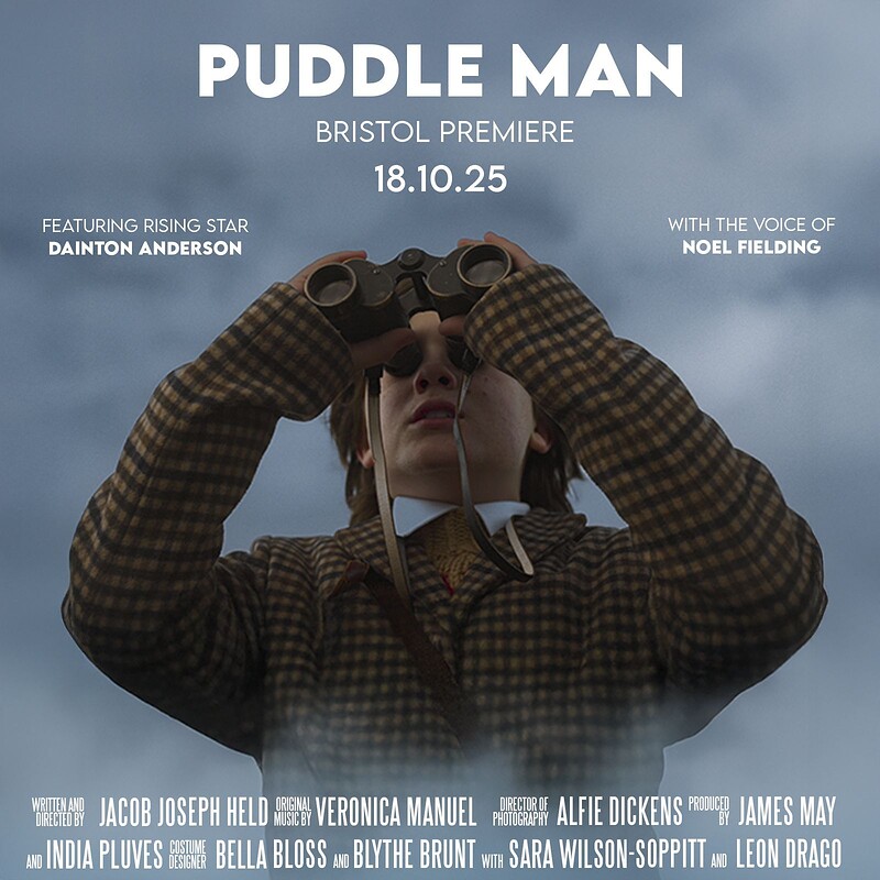 Puddle Man Bristol Premiere at Winston Theatre, Richmond Building, 105 Queens Rd, Bristol, BS8 1LN