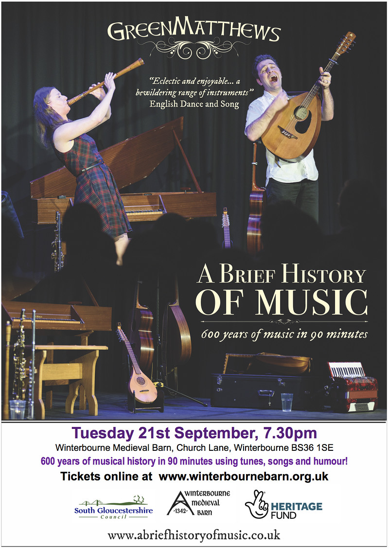 A Brief History of Music at Winterbourne Medieval Barn