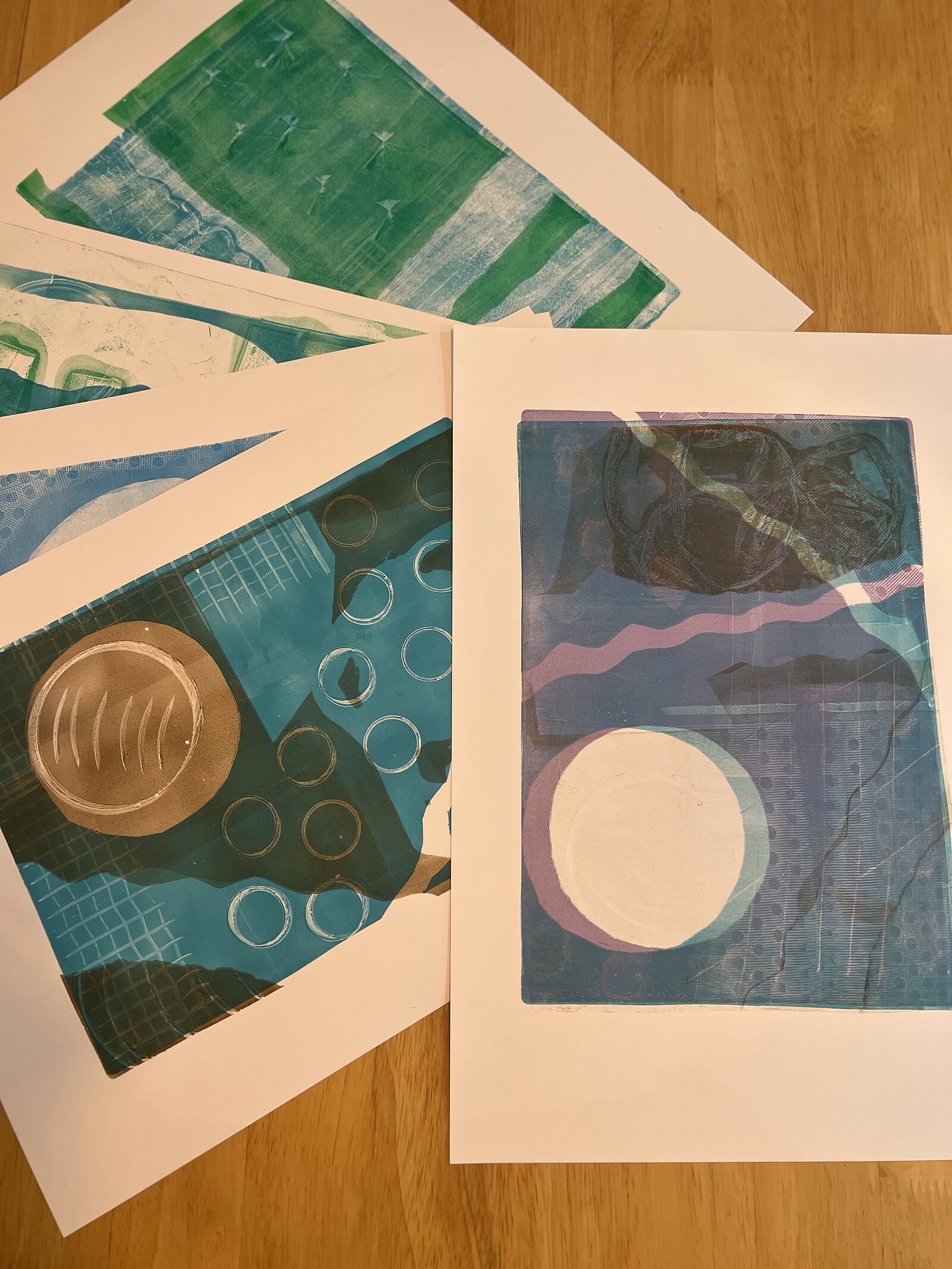 Gelli-Plate Printing Workshop at Wiper and True Barrel Store