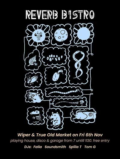 Autumn DJ nights: Reverb Bistro at Wiper and True Brewery & Taproom