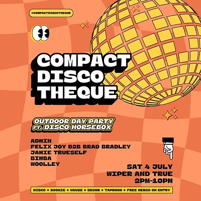 Compact Discotheque at Wiper and True Brewery & Taproom
