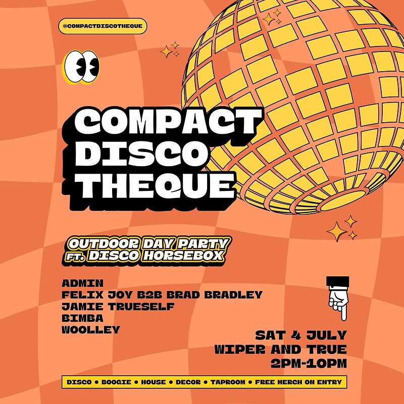 Compact Discotheque at Wiper and True Brewery & Taproom