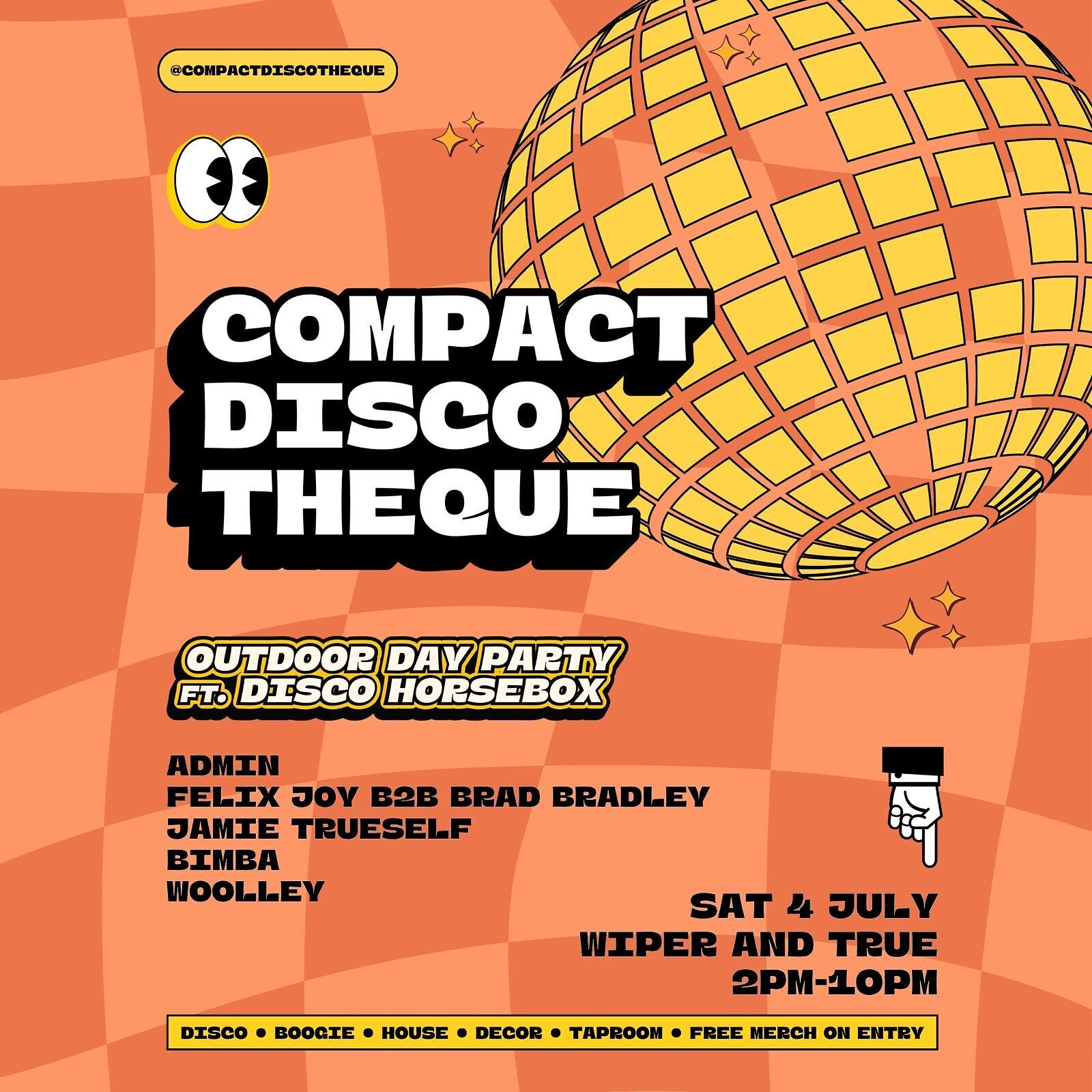 Compact Discotheque at Wiper and True Brewery & Taproom