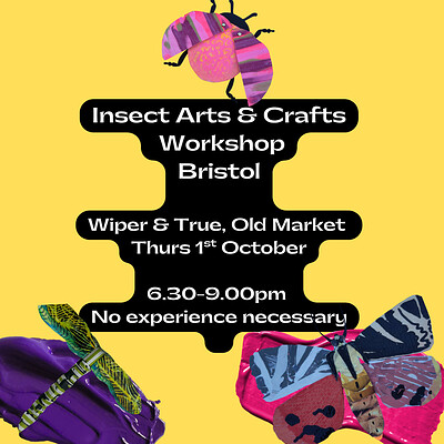 Insect Arts & Craft Sip & Paint at Wiper and True Brewery & Taproom