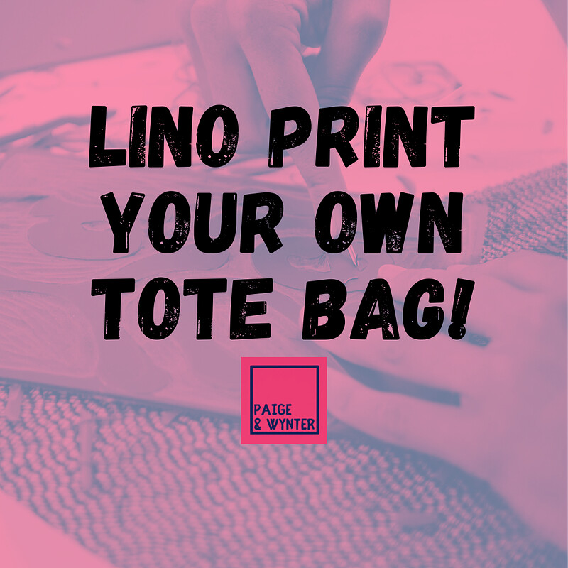 Tote Bag Lino Printing Workshop at Wiper and True Old Market Taproom