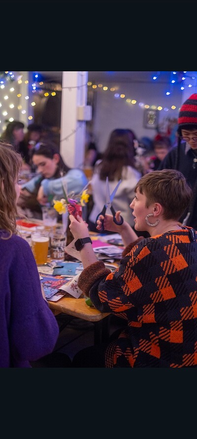 Collage Club at Wiper and True St Werburghs