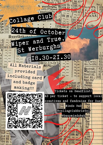 Collage Club at Wiper and True St Werburghs