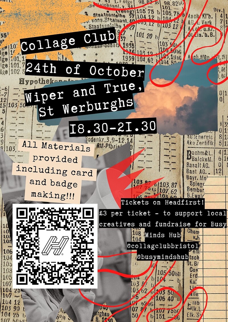 Collage Club at Wiper and True St Werburghs