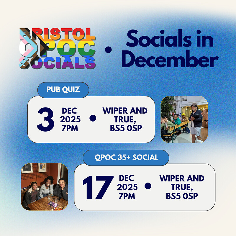 Bristol QPOC Pub Quiz Social at Wiper and True Tap Room, BS5 0SP
