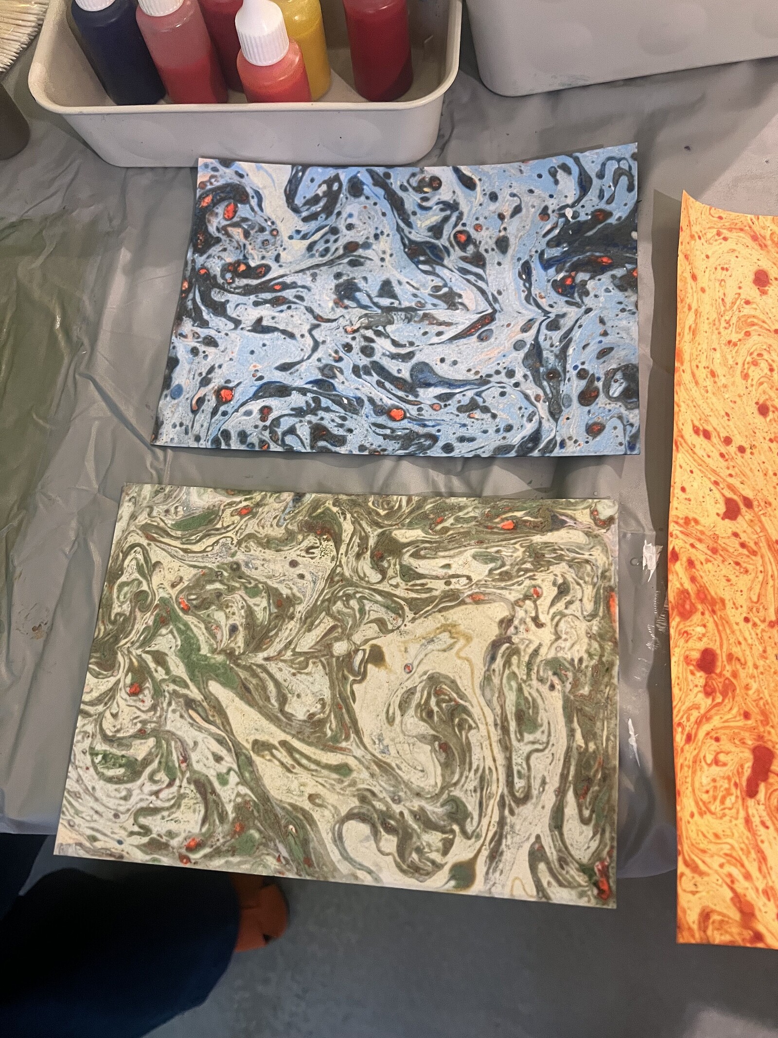 Marble Painting Workshop at Wiper and True Taproom Old Market