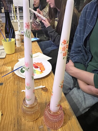 Candle Painting Workshop at Wiper and True -The Taproom - Old Market