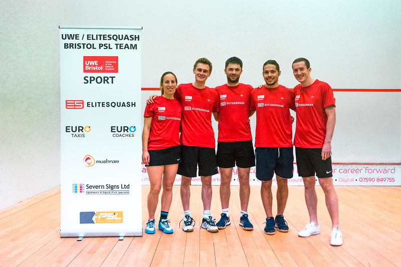 Elitesquash / UWE Bristol vs Nottingham at Workout Harbourside