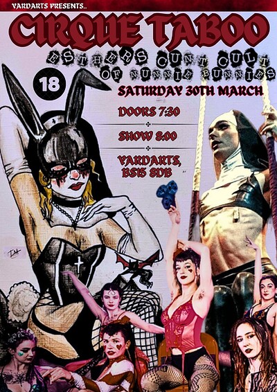 Cirque Taboo Esthers Cult at Yardarts