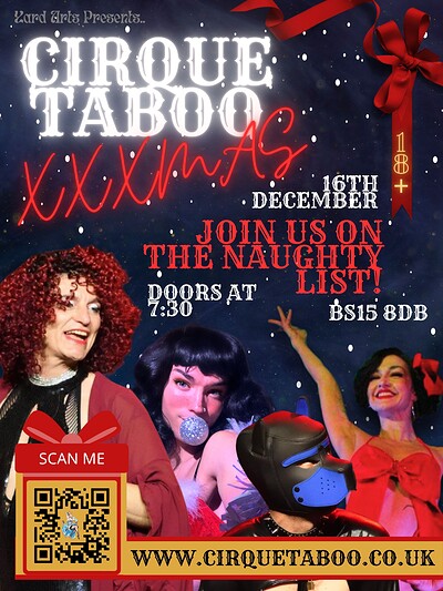 Cirque Taboo Present XXXMAS at YardArts