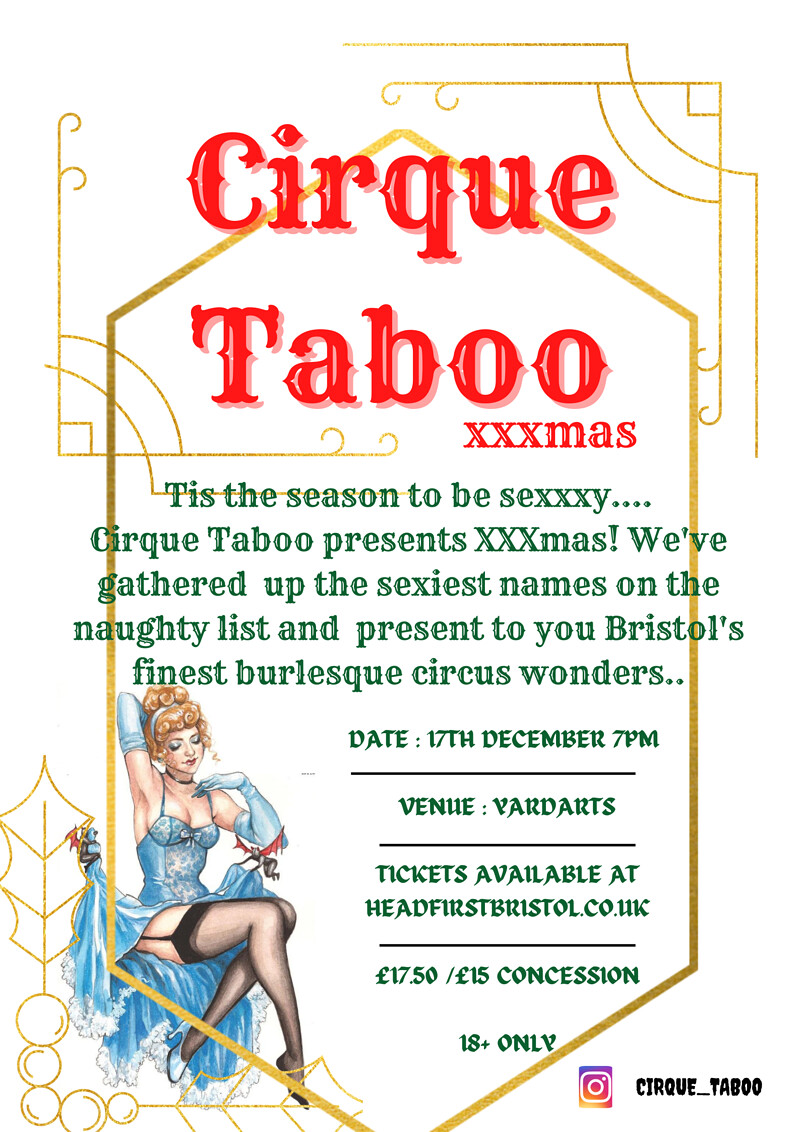 CIRQUE TABOO PRESENTS XXXMAS at YardArts