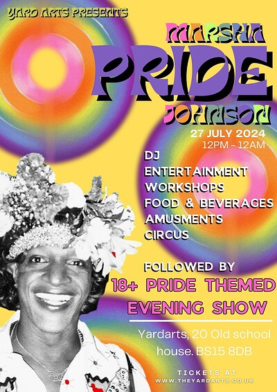 Marsha PRIDE Johnson at YardArts