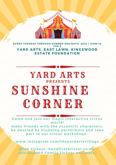 Sunshine Corner at YardArts
