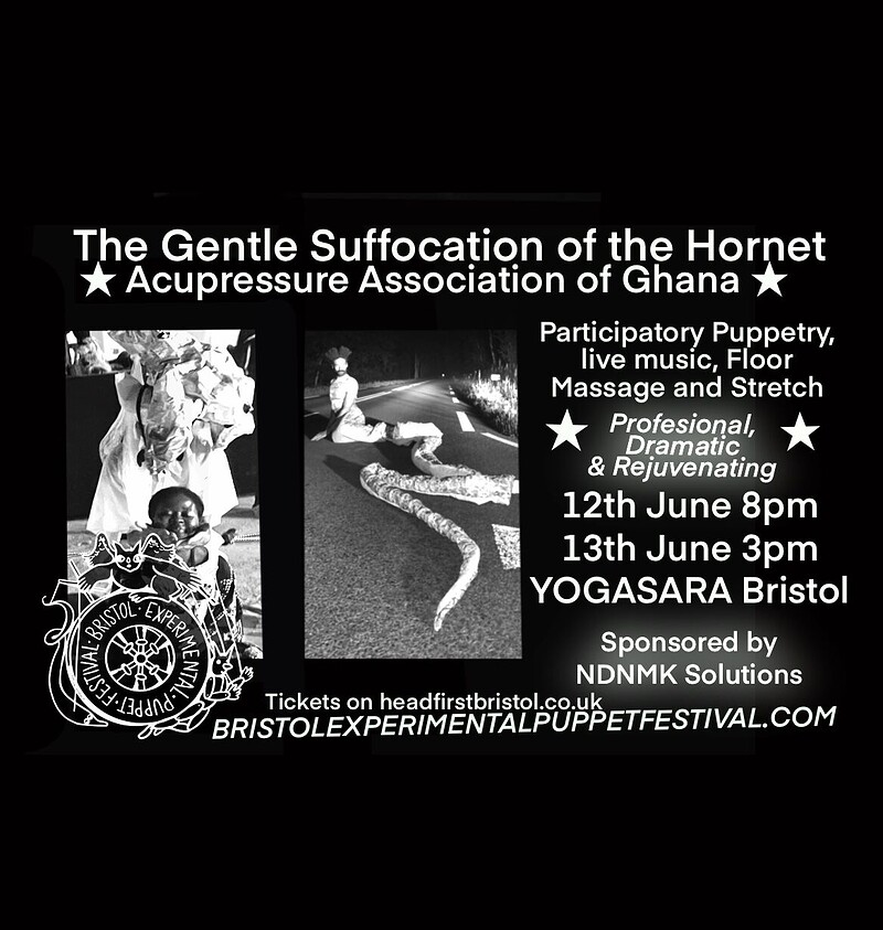THE GENTLE SUFFOCATION OF THE HORNET  ☆ Puppet Acupressure at Yogasara