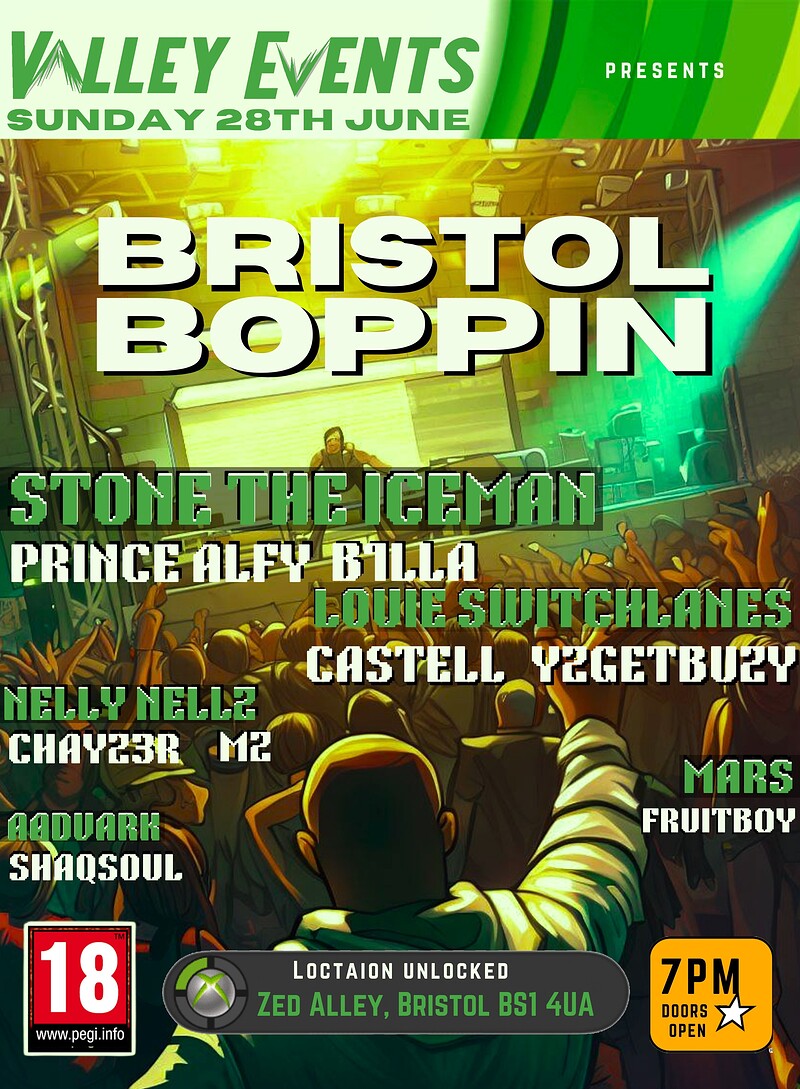 Bristol Boppin - Rap Event at Zed Alley