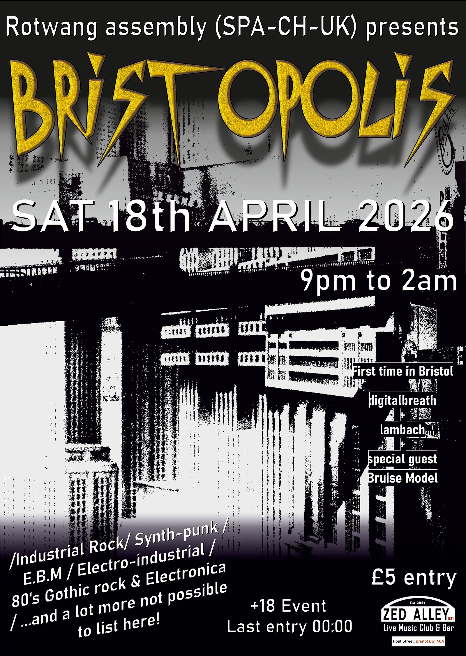 Bristopolis at Zed Alley