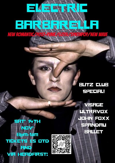 Electric Barbarella-Blitz Club Special at Zed Alley