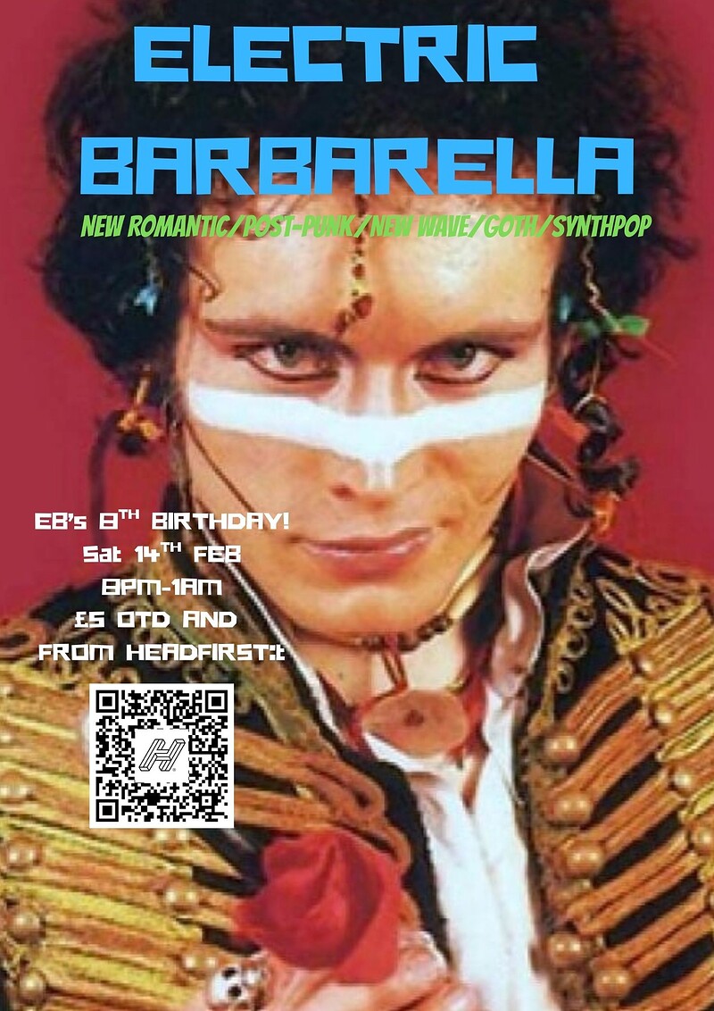 Electric Barbarella's 8th Birthday at Zed Alley