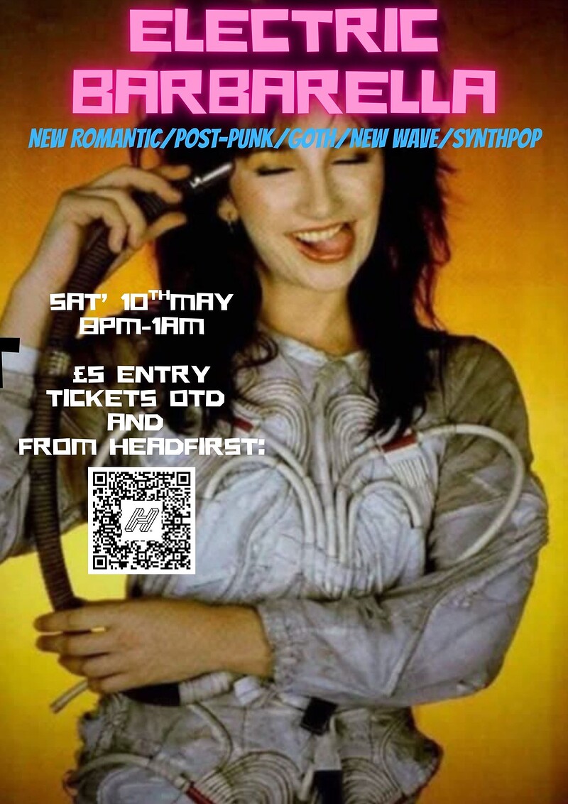 Electric Barbarella at Zed Alley