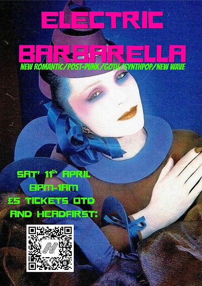 Electric Barbarella at Zed Alley