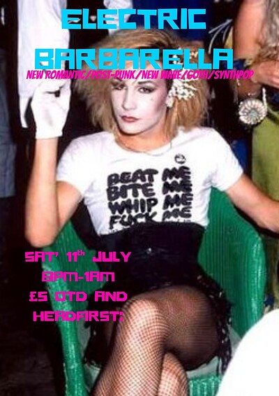 Electric Barbarella at Zed Alley