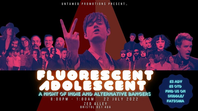 Fluorescent Adolescent at Zed Alley