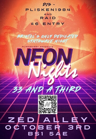 Neon Nights 33&third at Zed Alley