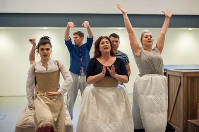 A theatre performance in Bristol